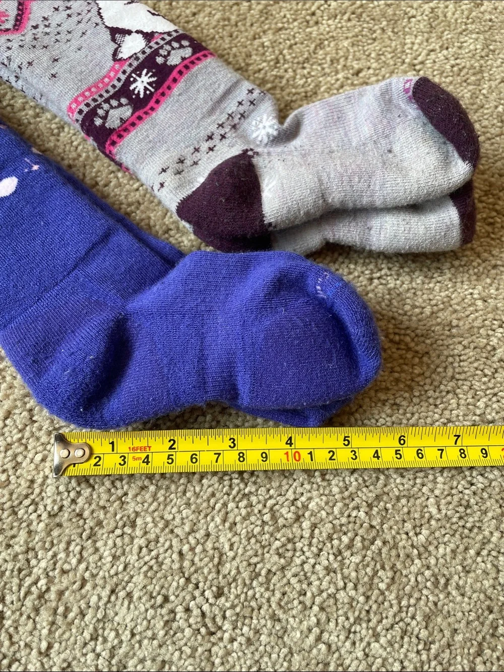 Smartwool Kids' Merino Wool Knee-High Socks Set 6-8 Years Outdoor Hiking 2 Pair